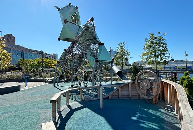 Pier 97 in Hudson River Park:  New Playgrounds in NYC