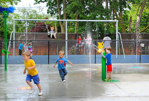Rockville Centre Recreation Center's Spray Park. 15 Things To Do in Rockville Centre with Kids
