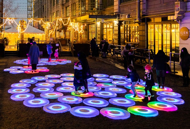 Explore The Pool outdoors in NYC this winter