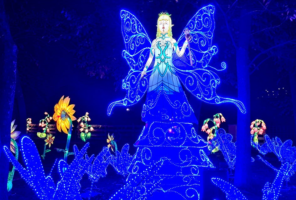 Step into a dazzling world of light at the Queens County Farm Museum. 