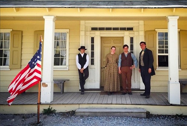 Kids can experience 19th-century village life at Old Bethpage Village Restoration. Photo by  Kenny Arena/courtesy of the museum