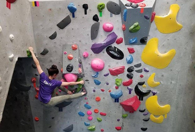 Awesome Indoor Rock Climbing Gyms in Orlando for Kids: Aiguille Rock Climbing Center