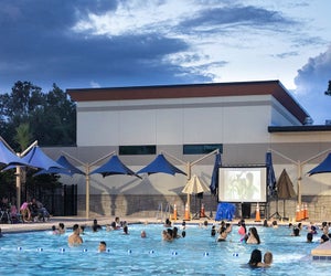 Dive into fun at the Altamonte Springs Dive-In Movie Night. Photo courtesy of the venue