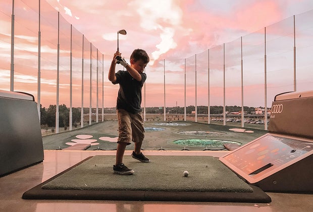 Best Fun Restaurants for Kids' Birthdays Near Orlando: Topgolf 