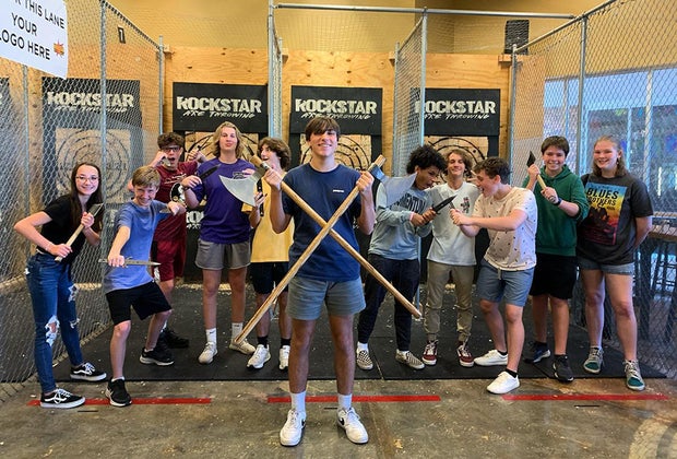 Rockstar Axe Throwing.