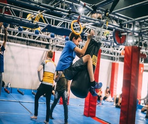 Try your hand at being a ninja warrior at Ninja Academy. Photo courtesy of Ninja Academy