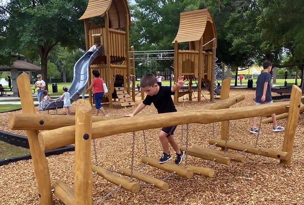 Phelps Park Playground Fun Orlando Parks for Birthday Parties Kids Will Love