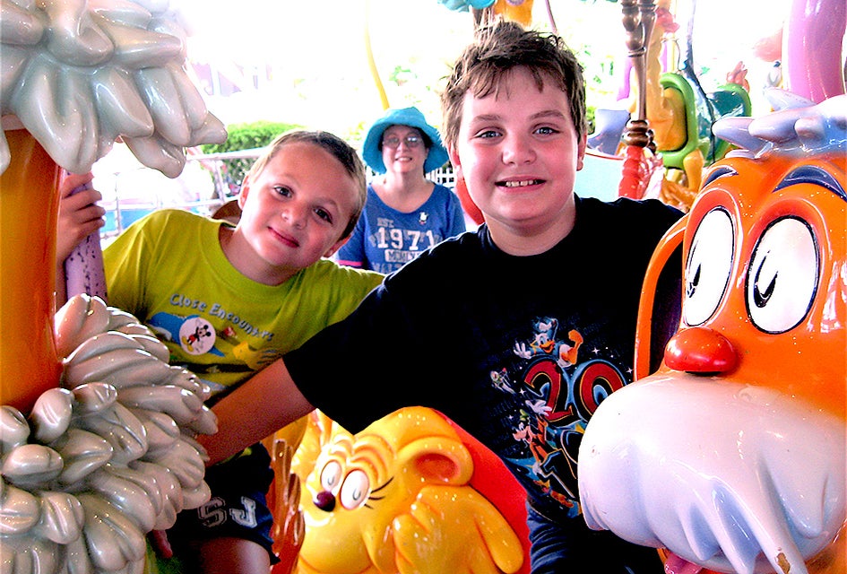 Dr. Seuss and all the characters from his beloved stories welcome families of all ages at Universal Orlando Resort. Photo by author