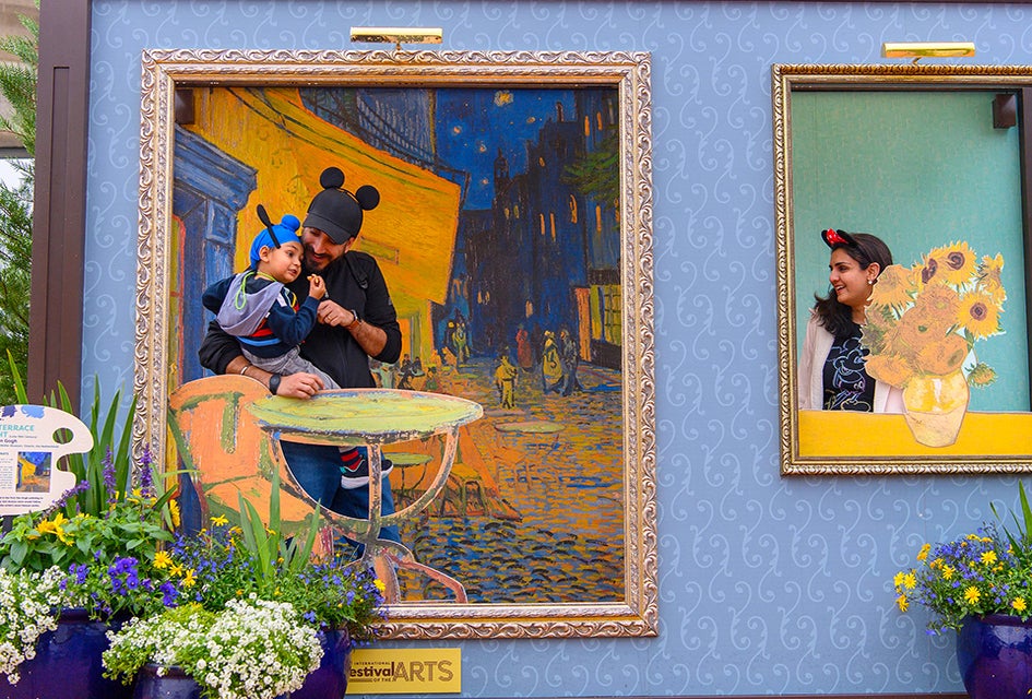 Discover artwork, dazzling entertainment, and palate-pleasing cuisine at the Epcot International Festival of the Art, which kicks off this weekend. Photo courtesy WDW