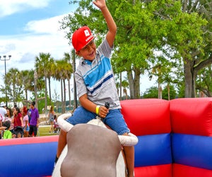 Kowtown Festival is Kissimmee's annual birthday party filled with live music, vendors, food, and the KUA Kid’s Power Zone. Photo courtesy of City of Kissimmee