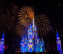 Start 2026 off with an epic New Year's fireworks display at the Magic Kingdom. Photo courtesy of Disney