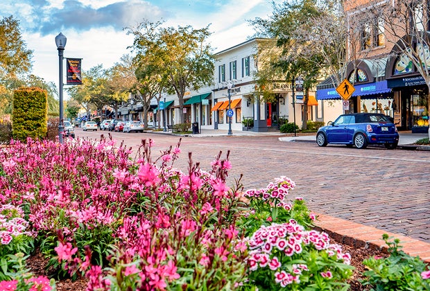 Winter Park Florida Park Avenue Shopping District