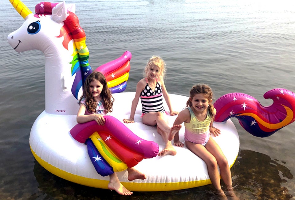 Make some magical memories at the best beach and swim clubs in Connecticut. Photo courtesy of Owenego Beach Club