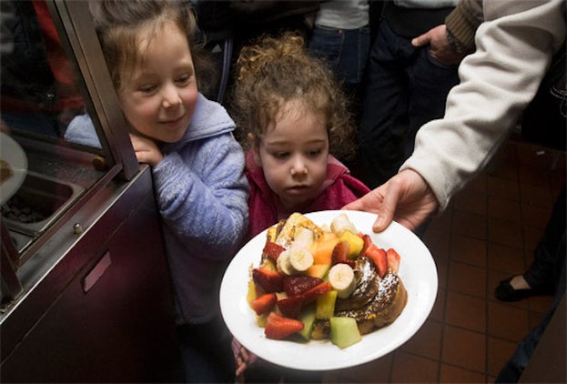 The Paramount serves up breakfast, lunch, and dinner—all kid approved. Photo courtesy of the restaurant