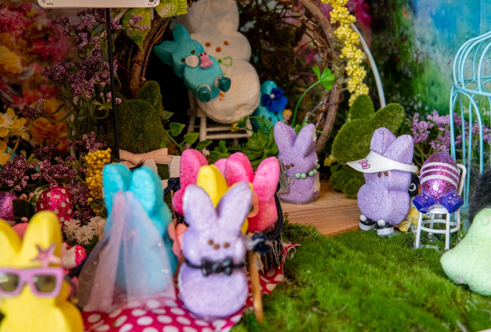Peddler's Village presents its annual Peeps In The Village competition and display. Photo courtesy Peddlers Village 