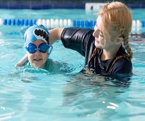 Penguin City Swim has swimming classes for little ones starting at 6 months old. Photo courtesy of the school