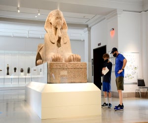 Explore ancient worlds with free admission to the  Penn Museum. Photo by J.Whalen for the museum