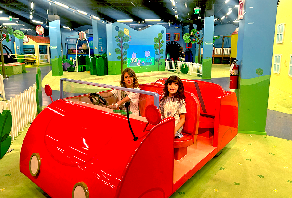 Peppa Pig World of Play Chicago invites kids to step into the whimsical world of the beloved animated series.