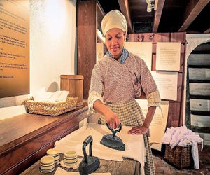 Meet Phillis at the Betsy Ross House. Photo courtesy of Historic Philadelphia