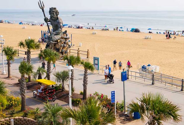 Best Beaches Near Philly Besides the Jersey Shore: Virginia Beach