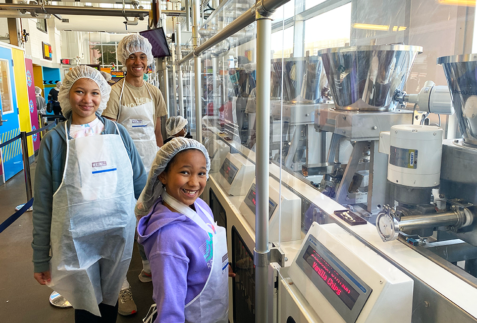 Hershey's Chocolate World takes visitors through the whole chocolate-making process. Photo by Jody Mercier