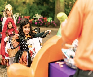 Come in costume and celebrate silly, not-too-spooky fun at The Count’s Halloween Spooktacular at Sesame Place.  Photo courtesy of Sesame Place
