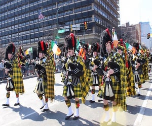 Bagpipes are front and center at Philly's own St. Patrick's Day parade. Photo courtesy of the parade