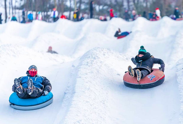 Bring your family out for a day of snow tubing fun at Jack Frost Big Boulder.