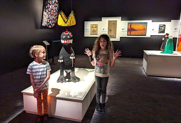 The Franklin Institute's LEGO The Art of the Brick Exhibit