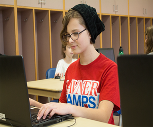 Lavner summer camps come in a variety of themes: from traditional day camps, to sports camps, to computer programming, to arts, theater, chess and more.  Photo courtesy of Lavner Camps