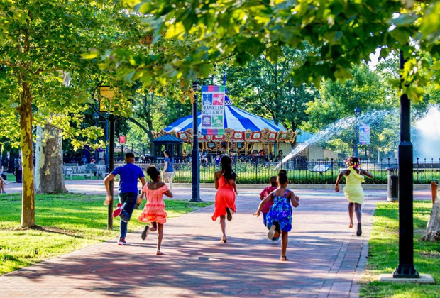 Franklin Square's Parx Liberty Carousel.