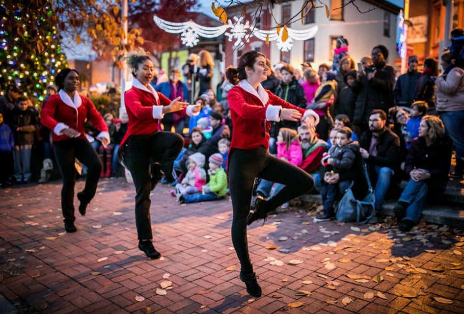 Bring the family to Main Street all season long for Holiday Light Nights. Photo courtesy of Manayunk
