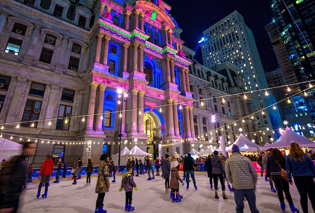 Philly Holiday Break: Rothman Orthopaedics Ice Rink