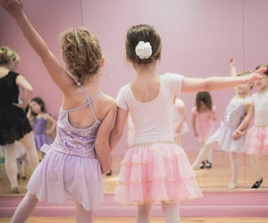 Where first-timers can try first position. Photo courtesy of A Fairytale Ballet