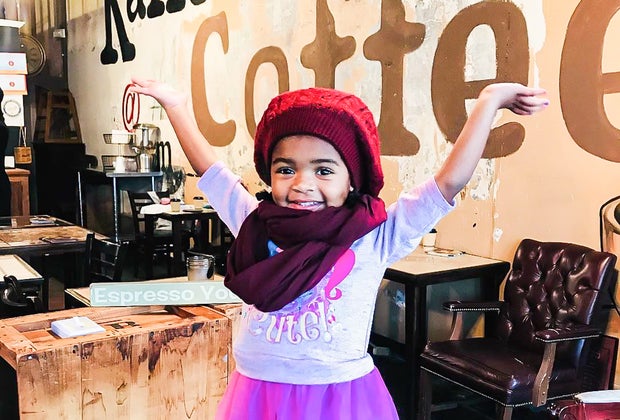 Kaffeine coffee is a kid-friendly coffee shop in Houston