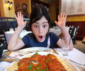 There are several great places to eat with kids near the National Mall. Photo courtesy of Carmine's