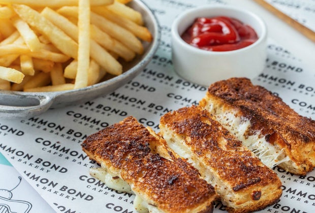 Common Bond has good coffee and yummy treats.