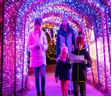 Now is the time to buy tickets for popular holiday light shows and other events! Photo courtesy of Brookside Gardens