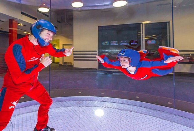 Extreme sports near Houston: indoor skydiving