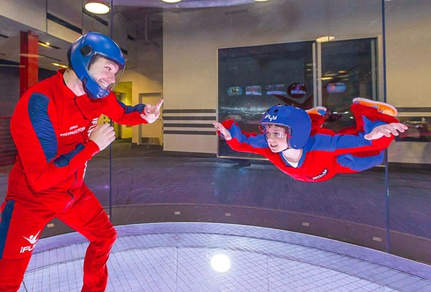 Extreme sports near Houston: indoor skydiving