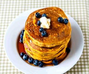 Pumpkin adds some sweetness to pancakes. Photo courtesy of Inspired Taste
