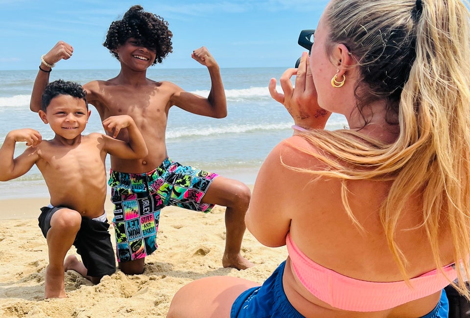Sun's out, guns out in Ocean City. Photo courtesy of Ocean City MD Tourism