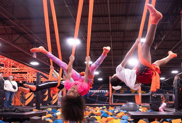 Things to do with teens in DC: Sky Zone and other trampoline parks
