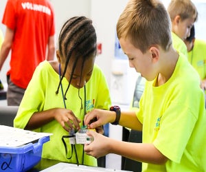 Space Center Houston has summer camps for kids ages 4-11. Photo courtesy of Space Center Houston