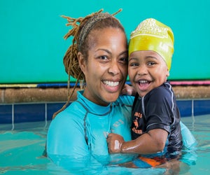 Splash into swimming lessons! Photo courtesy of SwimRight Academy