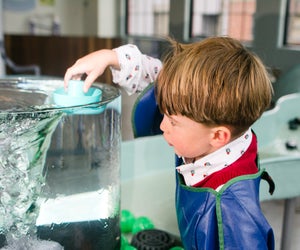 There are lots of interactive exhibits at the Providence Children's Museum. Photo courtesy of the museum