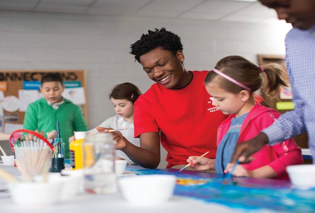 Photo of class at YMCA - Free and Cheap Aftrerschool Programs in Boston