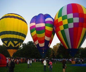 Close out this month with a hot air balloon fest in Hartford County. Photo courtesy of the Plainville Fire Department