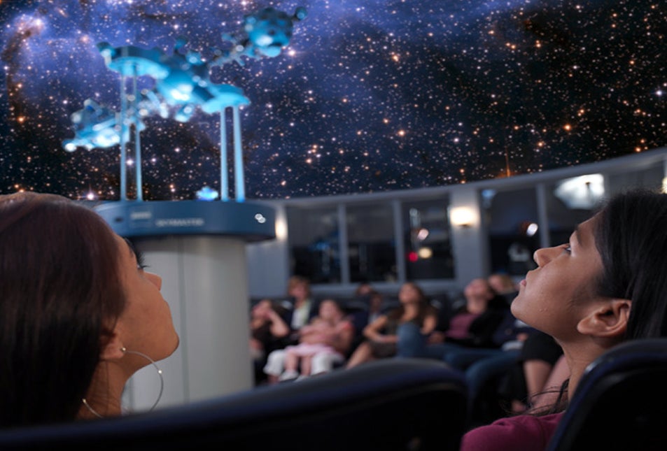 The Newark Museum's planetarium is perfect for a young child's first foray into astronomy.