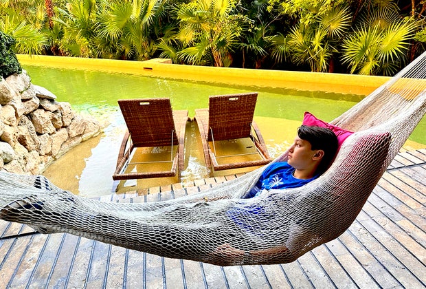 Hotel Xcaret Mexico hammock